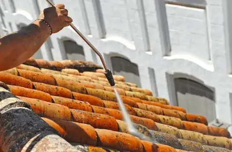 Nettoyage de toitures - Joux